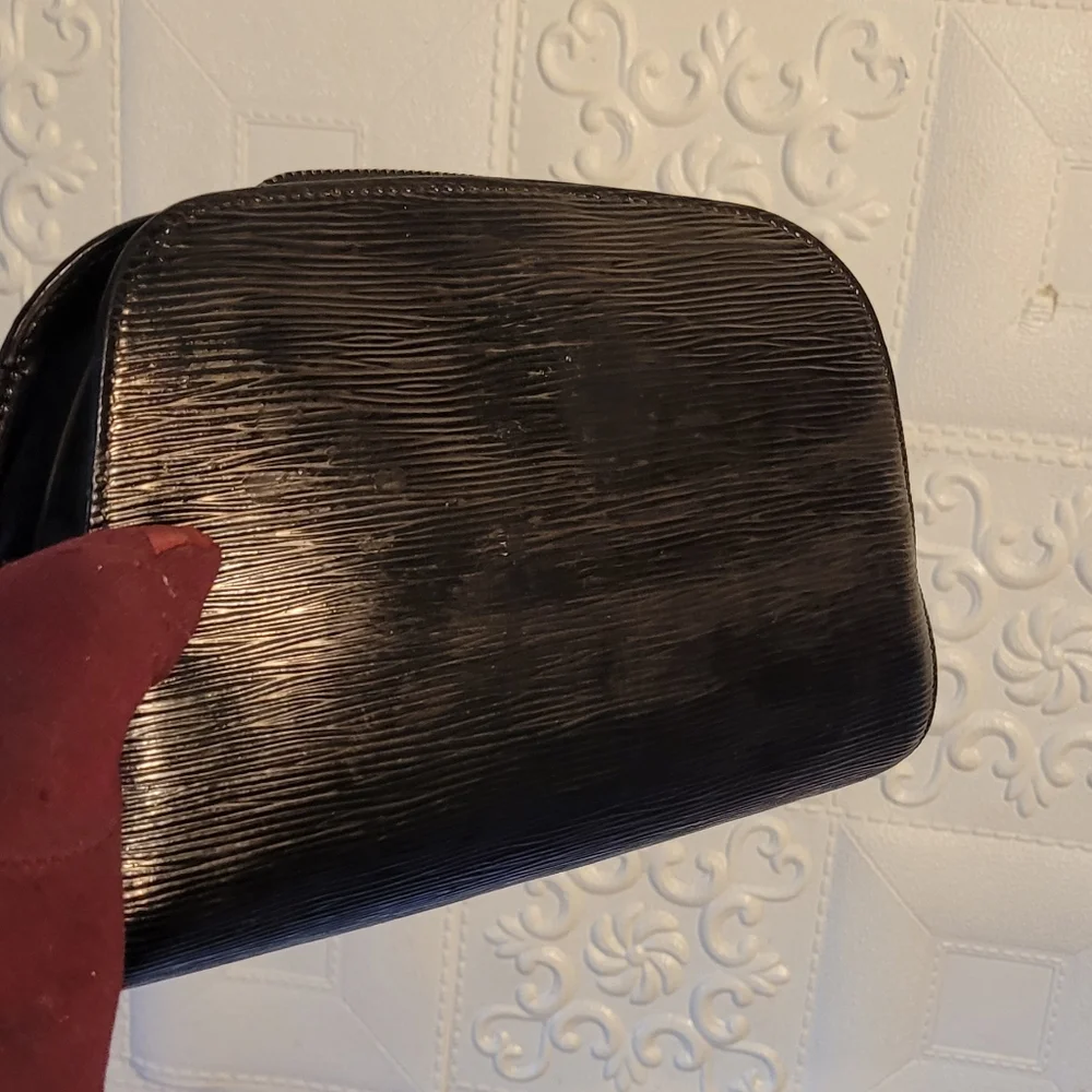 Louis Vuitton Louis Vuitton Epi Leather Dauphine MM Clutch TOILETRY MAKEUP BAG